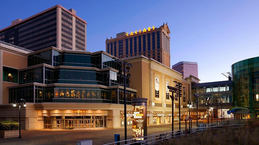 Caesars Atlantic City casino resort on the Boardwalk