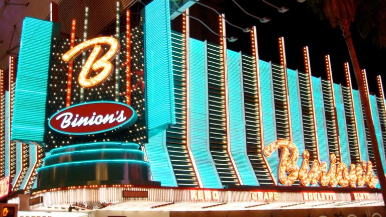 Binion's Gambling Hall Downtown Las Vegas